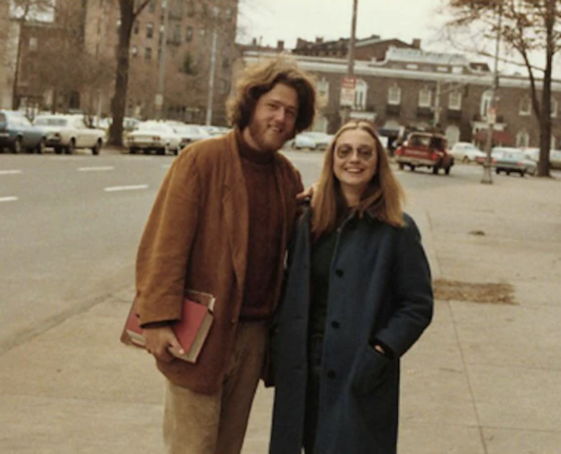 young bill and hillary